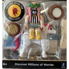 Roblox Club Roblox Action Figure with Phoenix Hoodie Virtual Code Unicorn NEW