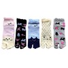 [Mode Select] P07 Women's Tabi Socks, Cute, Cat Pattern, Cotton