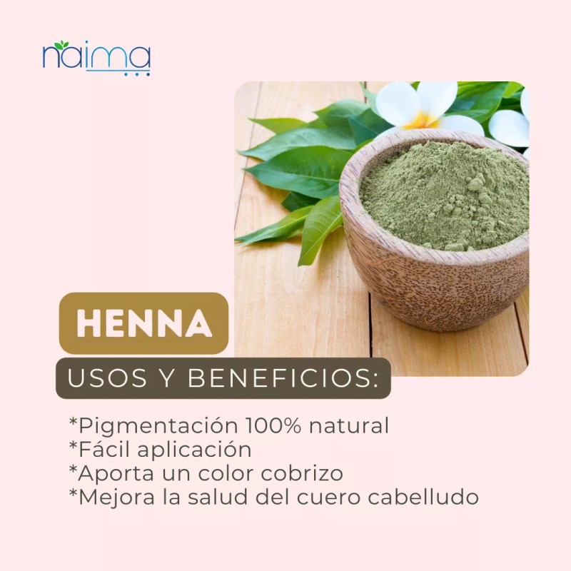 Naíma Henna En Polvo 10 Kg 100% Natural