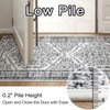 Uphome Long Washable Runners for Hallways, 2x8 Boho Kitchen Runner