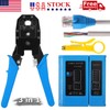 RJ45 Network Tester + 3-in-1 Cable Crimper + Stripper CAT5e/CAT6