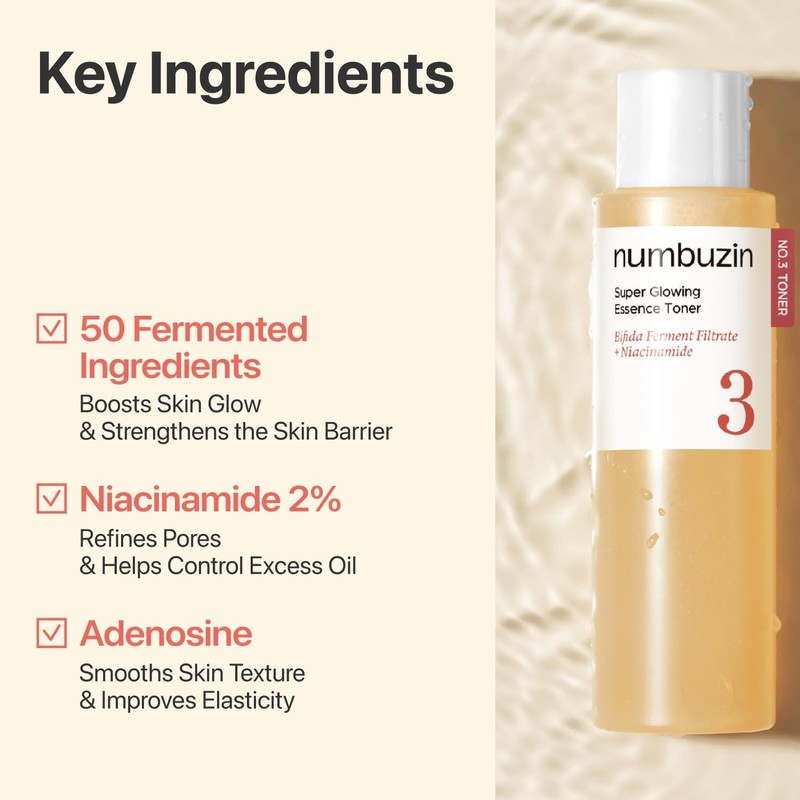 No.3 Super Glowing Essence Toner