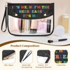 Cheerleader Gift PVC Makeup Bag for Women Cheer Team Gift