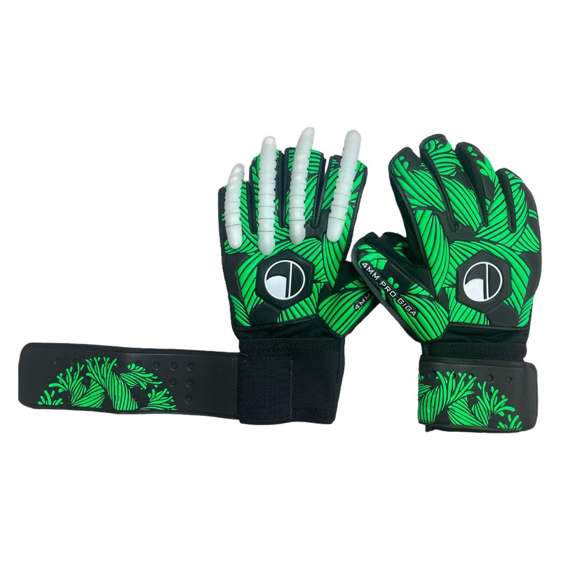 Elivo Goalkeeper Glove with Finger Guard Features protective pads on