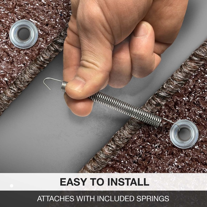 Prest-O-Fit 3-Pack 2-4028 Wraparound Jumbo RV Step Rug Espresso 23