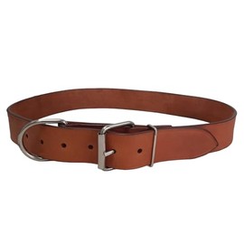 Derby Originals Heavy Duty Leather Neck Strap for Cattle, 1-Year Warranty (Light Oil, X-Large (1.75" X 45"))