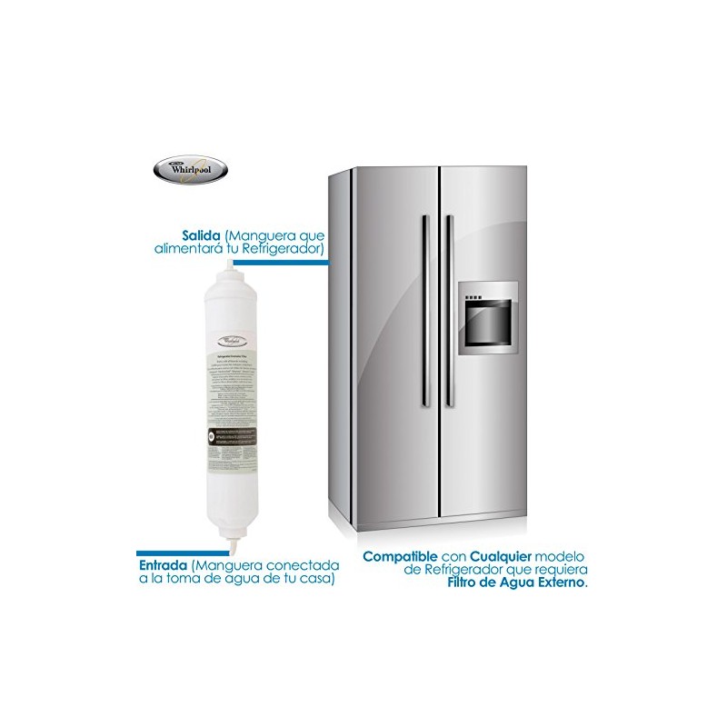Whirlpool Alova Filtro de Agua Externo Universal 4378411RB marca Whirlpool