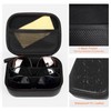Bukere Travel Sunglasses Organizer Case, PU Leather Adjustable Slots for