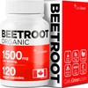 Organic Beetroot Powder Capsules 1500mg (STRONGEST IN CANADA) 2 x