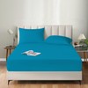 MistyMorning Extra Deep Fitted Sheet 16''/40cm, Egyptian Cotton bed sheets
