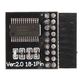 TPM 2.0 Module LPC Interface Stable High Safety Durable Material 18Pin LPC Module for Asrock Motherboard