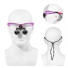 ORILAO Loupes 2.5X 3.5X Magnification Binocular Magnifier Optical Glass Lens