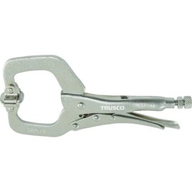 TRUSCO TGPC170S C-Shaped Grip Pliers with Universal Fittings, 6.7 inches (170 mm)