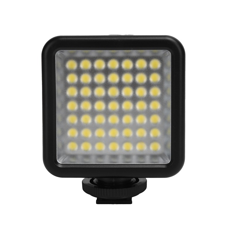 W49 Mini Portable LED Video Light Adjustable 6000K Fill Light