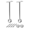 TA-VIGOR Ceiling-Mount Bracket 25mm Dia, Wardrobe Pipe Bracket Shower Curtain