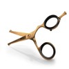 BRV MEN 4.25" Small Finish Rounded Tip Scissors for Men