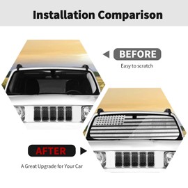 RT-TCZ Windshield Sunshade Sun Shade Heat Shield Window Sun Visor Mat for Jeep Renegade 2016 2017 2018 2019 2020 2021 2022 2023 2024,US Flag