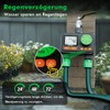 RESTMO RF Remote Control Irrigation Computer Water Timer for Outdoor