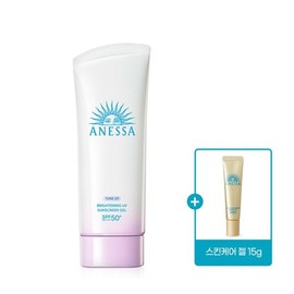 Annethsa 아넷사 브라이트닝 UV 선스크린 젤 N 90g + 스킨케어 젤 15g  증정 Annethsa Brightening UV Sunscreen Gel N 90g + Skincare Gel 15g Free Gift