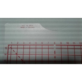 Inspira Template Texture  150x150mm  for Husqvarna Viking Embroidery  Hoop 413192901