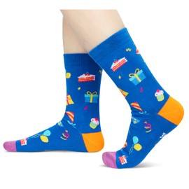 Zmart 17th Birthday Gift Ideas Socks - 17th Birthday Socks for 17 Year Old Boys Girls, Gift Ideas for 17 Year Old Teens