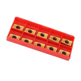 10PCS Milling Inserts, 10PCS APMT1604 Cemented Carbide Lathe CNC Turning 1550HRC Hardness Insert Cutter Cutting Tools
