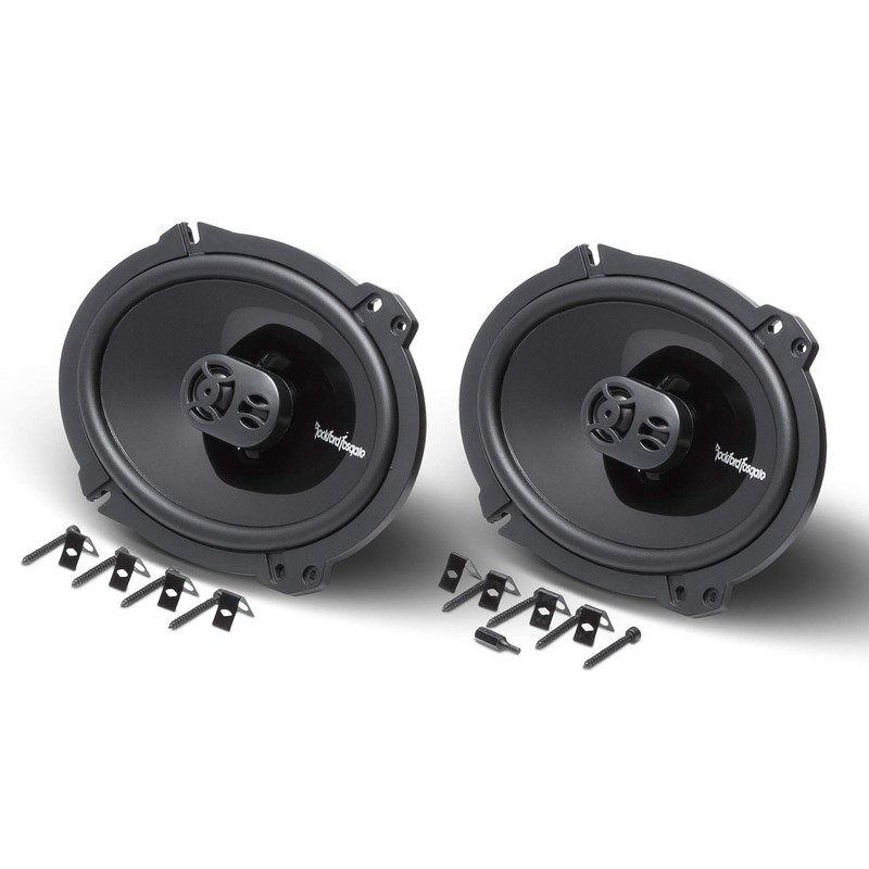 Rockford Fosgate P1683 Punch 6"x8" 3-Way Coaxial Full Range Speakers