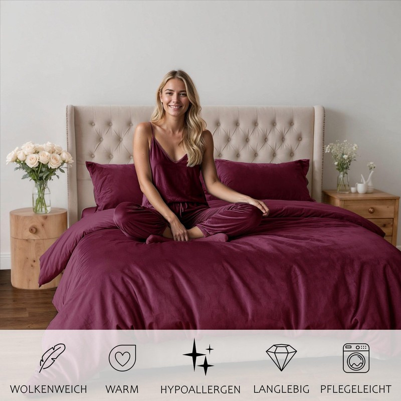 Cozyor Cuddly Bed Linen, Extra Thick and Soft Plush, Robust
