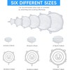 Reusable Silicone Food Storage Covers 12-Pack, Elastic Bowl Lids for