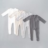 KYTE BABY Unisex Zipper Closure Footies, Rayon Made From Bamboo