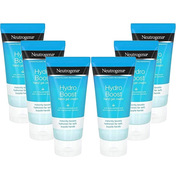 Neutrogena Hydro Boost Hand Cream 3 Ounce (Pack of 6)