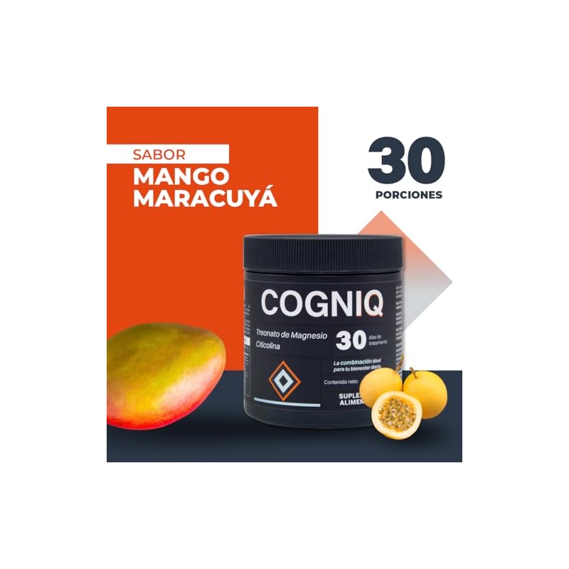 Anahuac Cogniq Treonato de Magnesio 125g