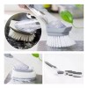 Maluk Store Kit Limpieza Cocina Dispensador Jabón Cepillo Esponja