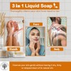 Wavertree & London Natural Liquid Soap Bottle with Dispenser Pump,
