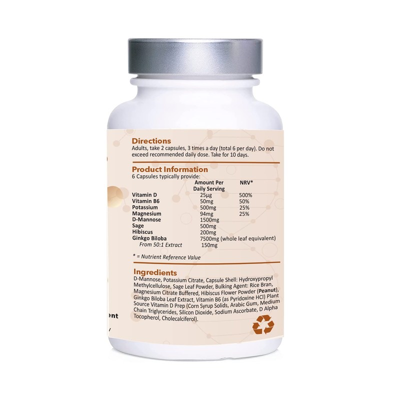 UT Active Urinary Tract Support 60 Capsules - Advanced Blend