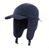 Home Prefer Sombrero de invierno impermeable para hombre, forro polar,