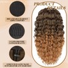 Curly Ponytail Extensions with Drawstring for Black Women Curly Clip