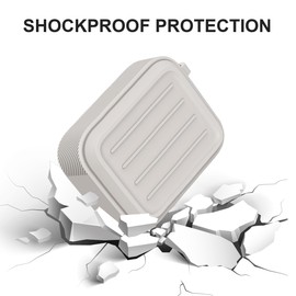 Soft Silicone Protective Cover Compatible with AirPods Pro 1st / 2nd Generation Charging Case (2023/2022/2019), Shockproof AirPods Pro 2 Case with Carabiner, Air Pod Pro Case Cover (Khaki)