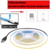 Toolzia Flexible COB LED Strip Light, High Brightness