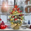 Mini Artificial Christmas Tree with LED, 45 cm Small Christmas