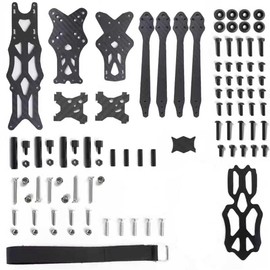 Rensimote For 7 Inch Carbon Fiber Quadcopter Frame Kit 5.5mm Arm for FPV Freestyle RC Racing Drone Models Easy Install
