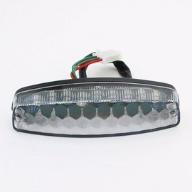 TDR 12V Rear LED Tail Brake Light For 50cc 70cc 90cc 110cc 125cc ATV Quad Buggy