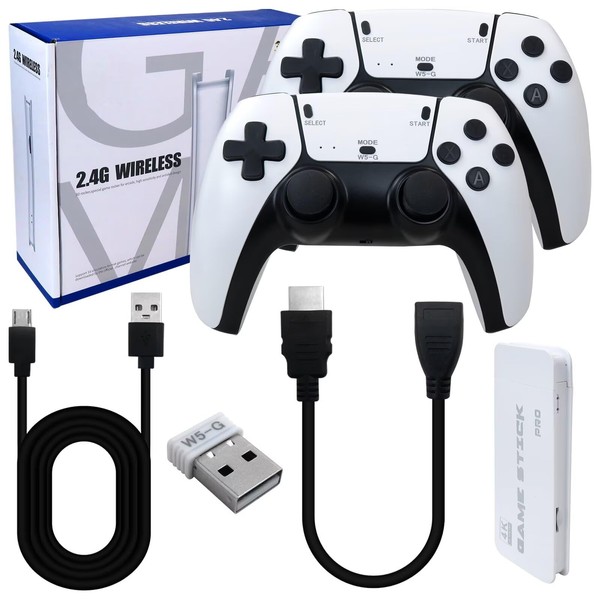 Vicue Upgraded Retro Gaming Console Built-in 23 Emulators 20000+ Games,