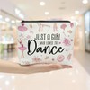 Sldpngo Dance Makeup Bag, Fun Dancer Gifts, Cosmetic Bags for