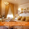 Ivyemons Dimmable CA11 E12 LED Candelabra Bulb, 40W Equivalent Frosted