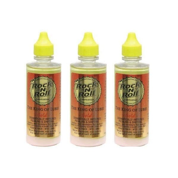 Rock N Roll 135816 Gold Chain Lubricant, 4-Ounce (3-Pack)