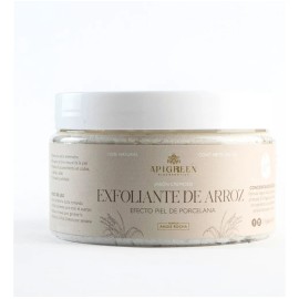 Jabón Exfoliante Con Arroz Ácido Kójico Apigreen 250g Para El Cuerpo