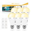 Neporal A19 Rechargeable Light Bulbs, Socket Rechargeable Emergency Light Bulb