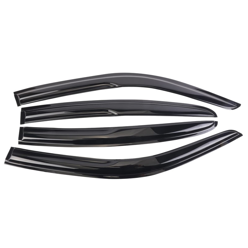 DYRDINSHOW for 2011-2022 Dodge Charger Smoke Window Visors Sun Rain