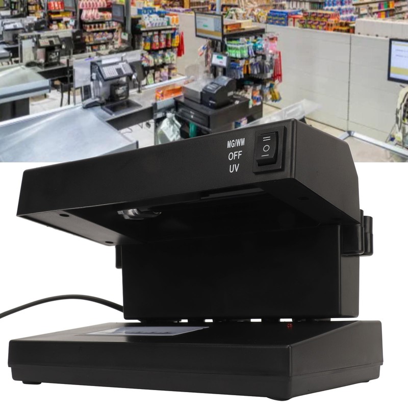 Counterfeit Bill Detector 9W UV Light Bill Money Detector Checker